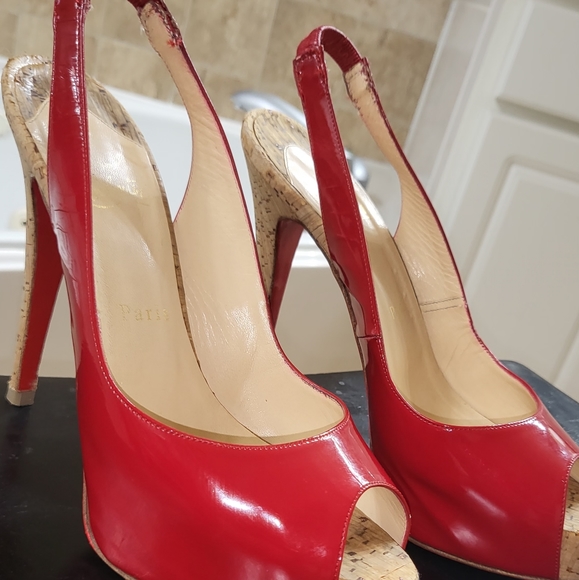 Christian Louboutin Red Heels - Picture 9 of 14